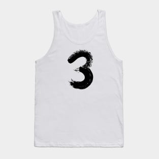 Number 3 Tank Top